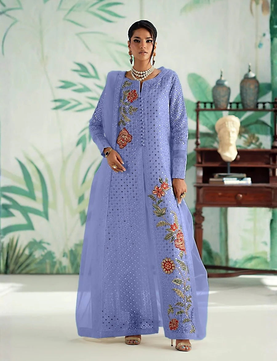 Embroidered Luxury Lawn Suit CT-916
