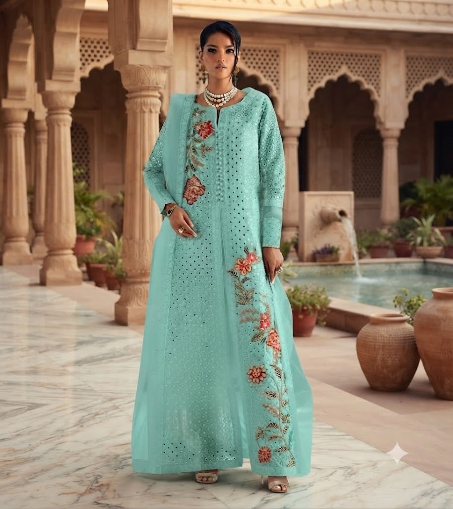 Embroidered Luxury Lawn Suit CT-916