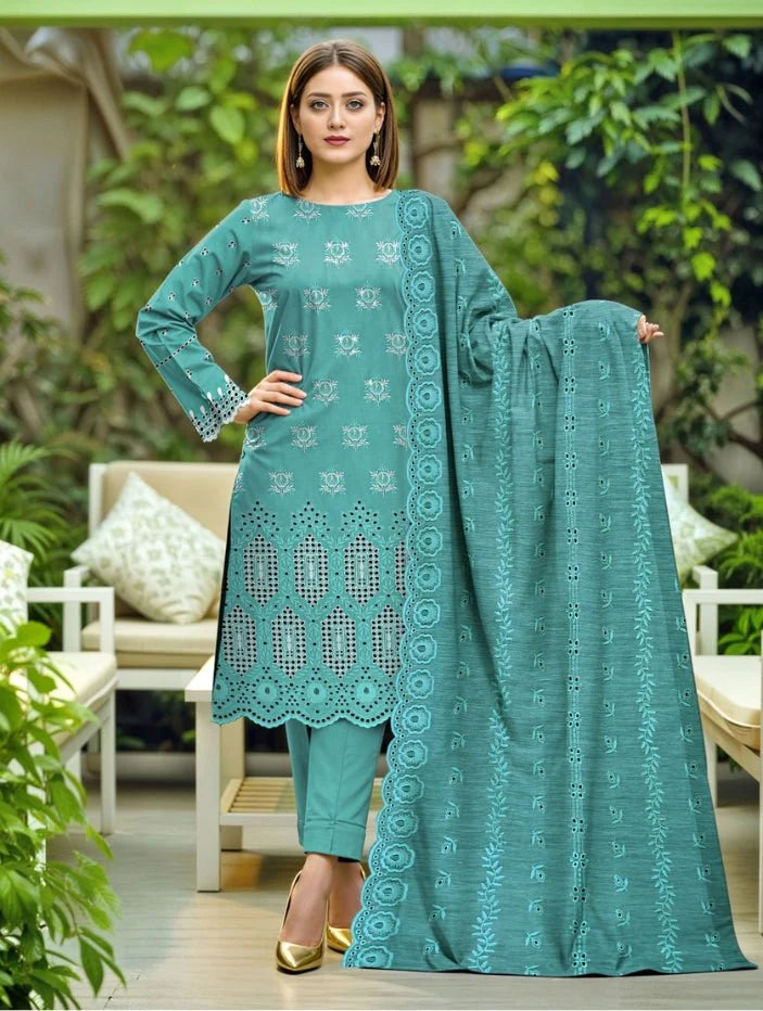 Embroidered Luxury Lawn Suit CT-810