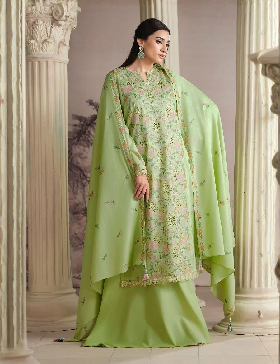 Embroidered Luxury Lawn Suit CT-903