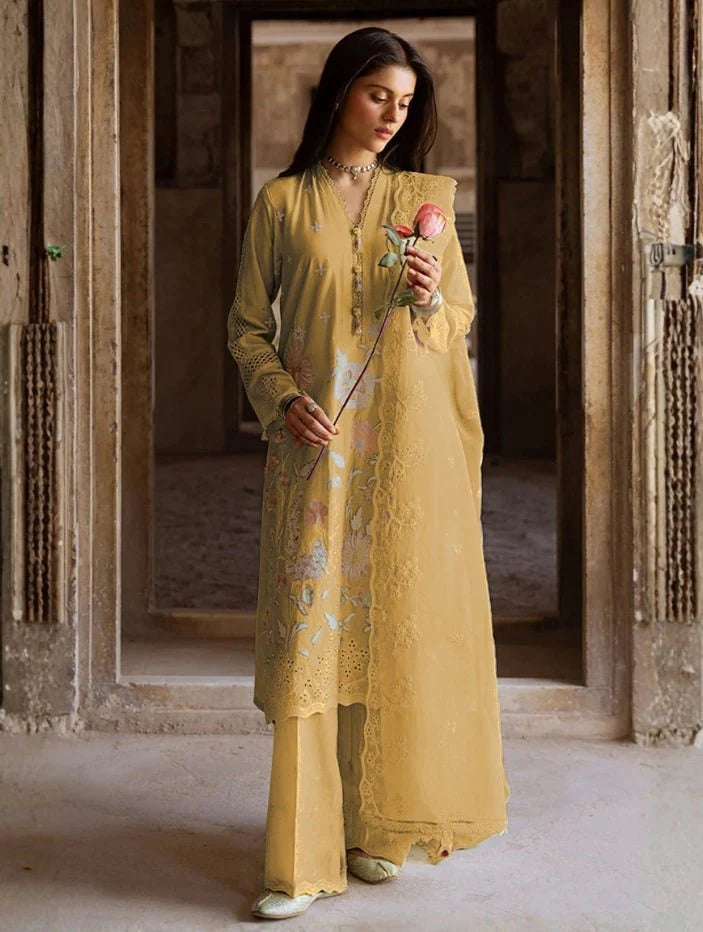 Embroidered Luxury Lawn Suit CT-777
