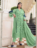 Embroidered Premium Viscose Suit CT-1933