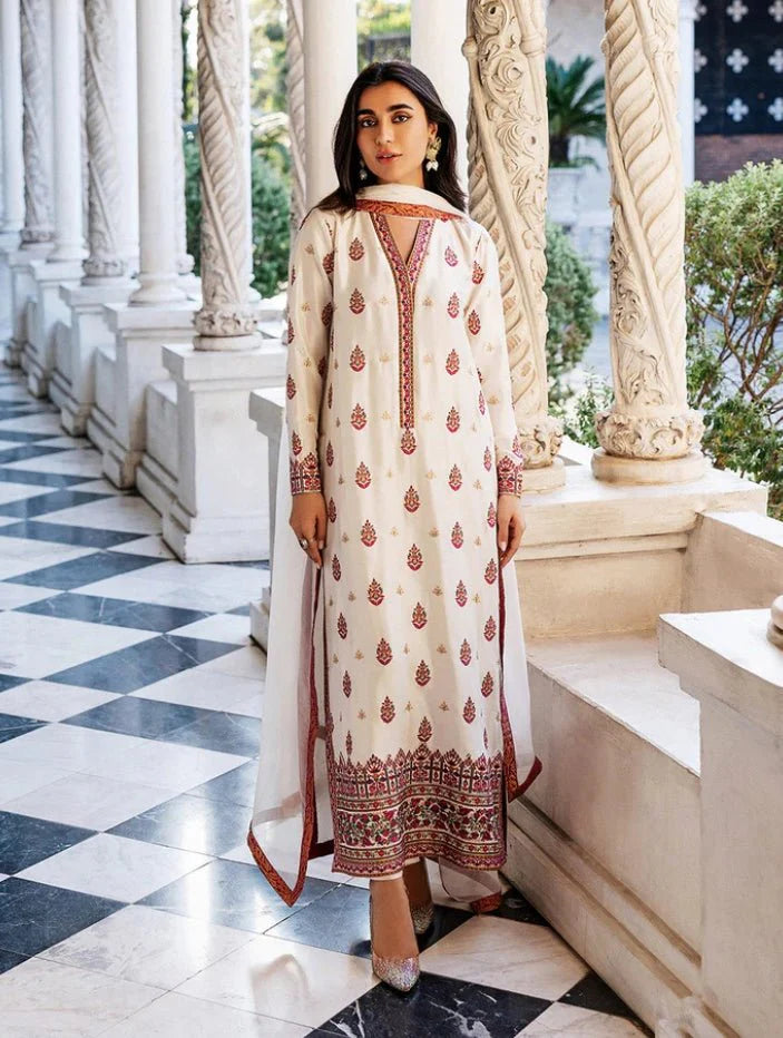 Embroidered Luxury Lawn Suit CT-728