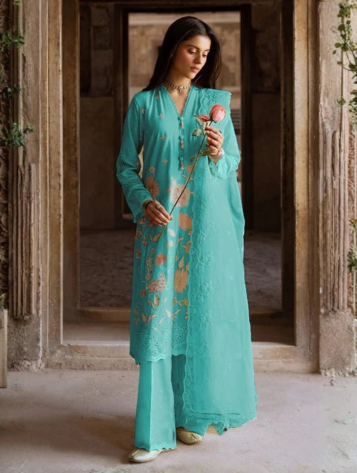 Embroidered Luxury Lawn Suit CT-777