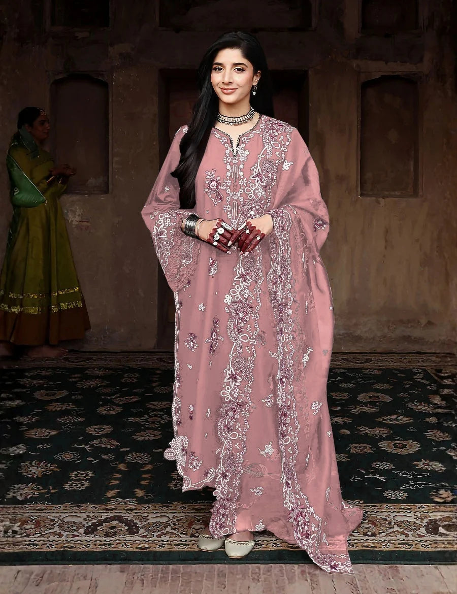 Embroidered Luxury Lawn Suit CT-902