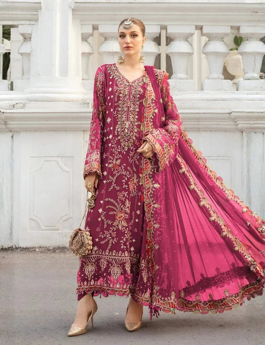 Embroidered Luxury Lawn Suit CT-763