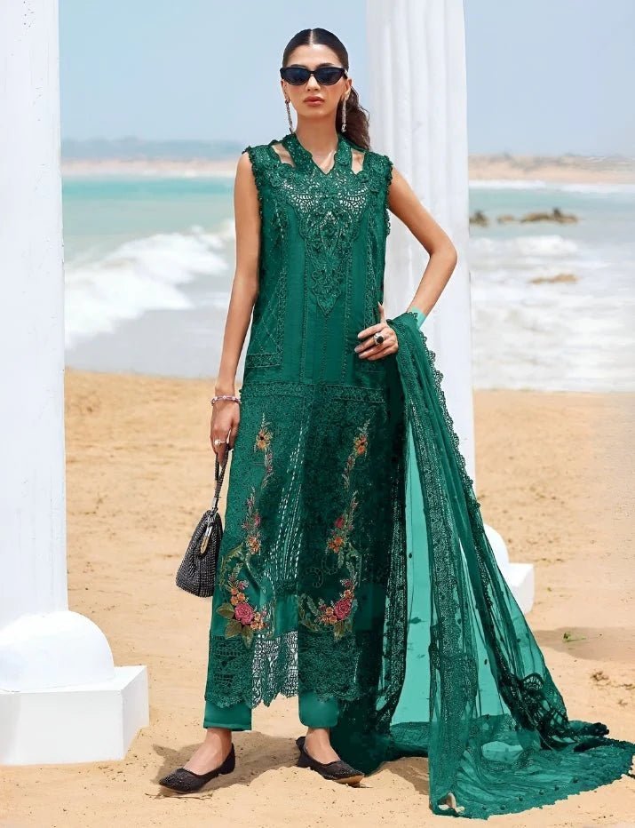 Embroidered Luxury Lawn Suit CT-737