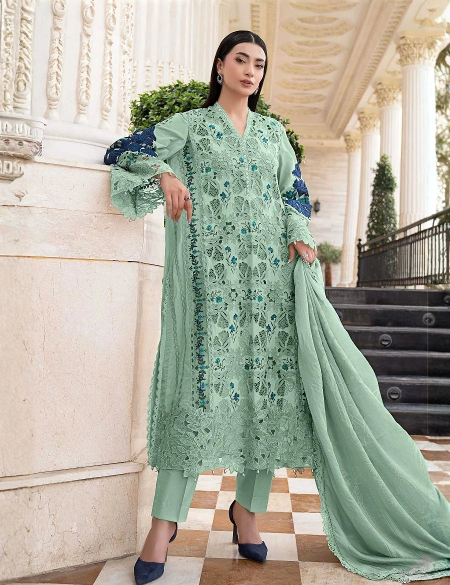 Embroidered Luxury Lawn Suit CT-933