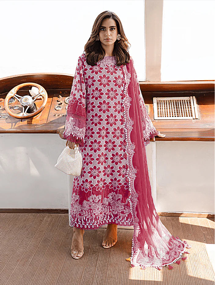 Embroidered Luxury Lawn Suit CT-733