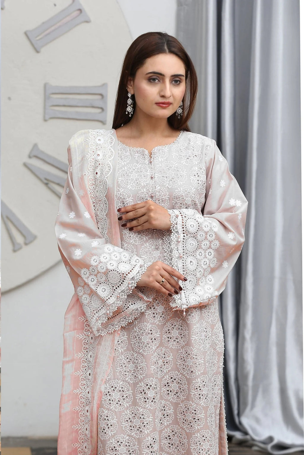 Embroidered Luxury Lawn Suit CT-804