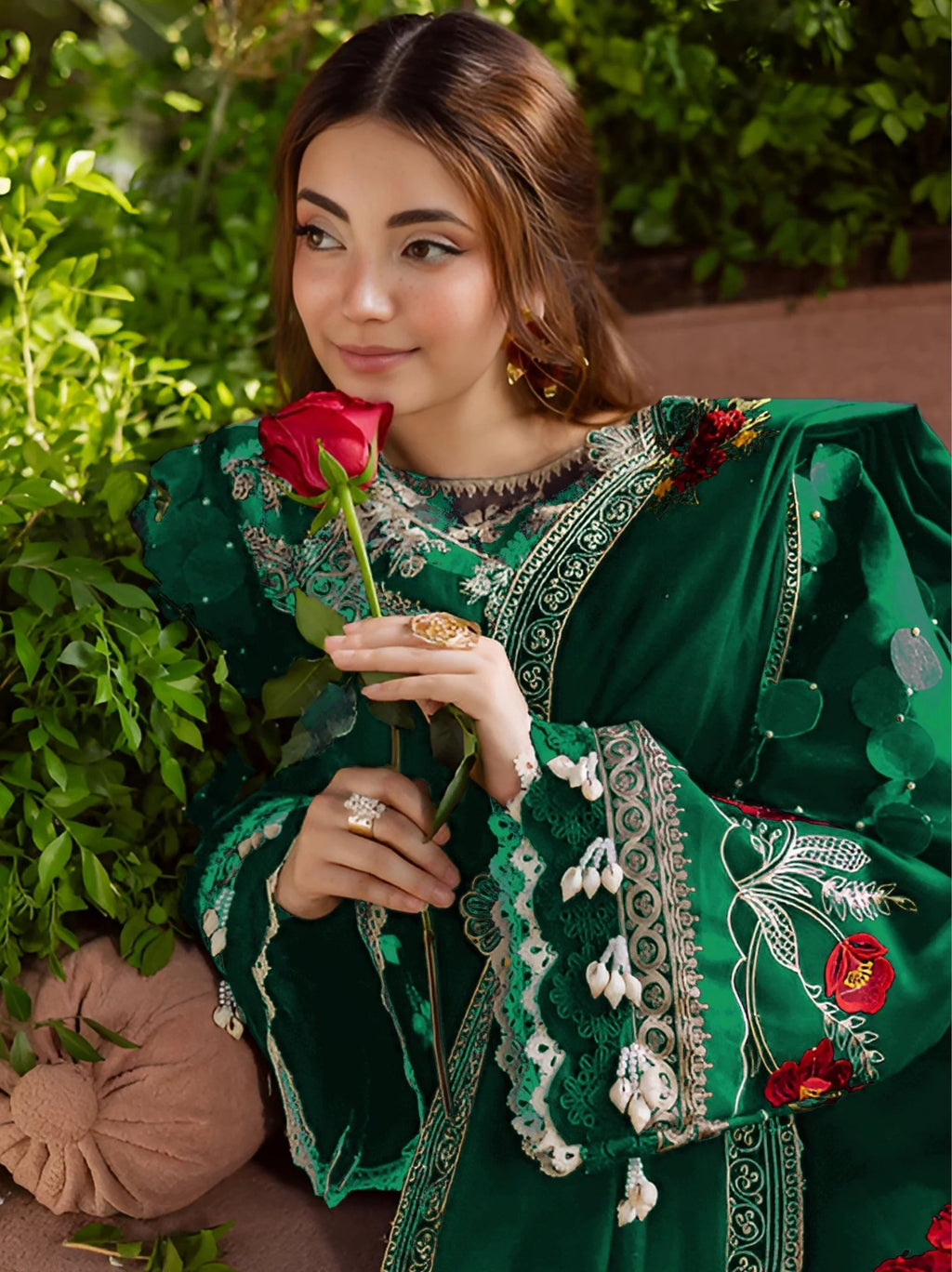 Embroidered Luxury Lawn Suit CT-759