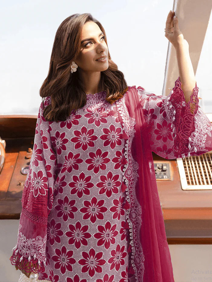 Embroidered Luxury Lawn Suit CT-733