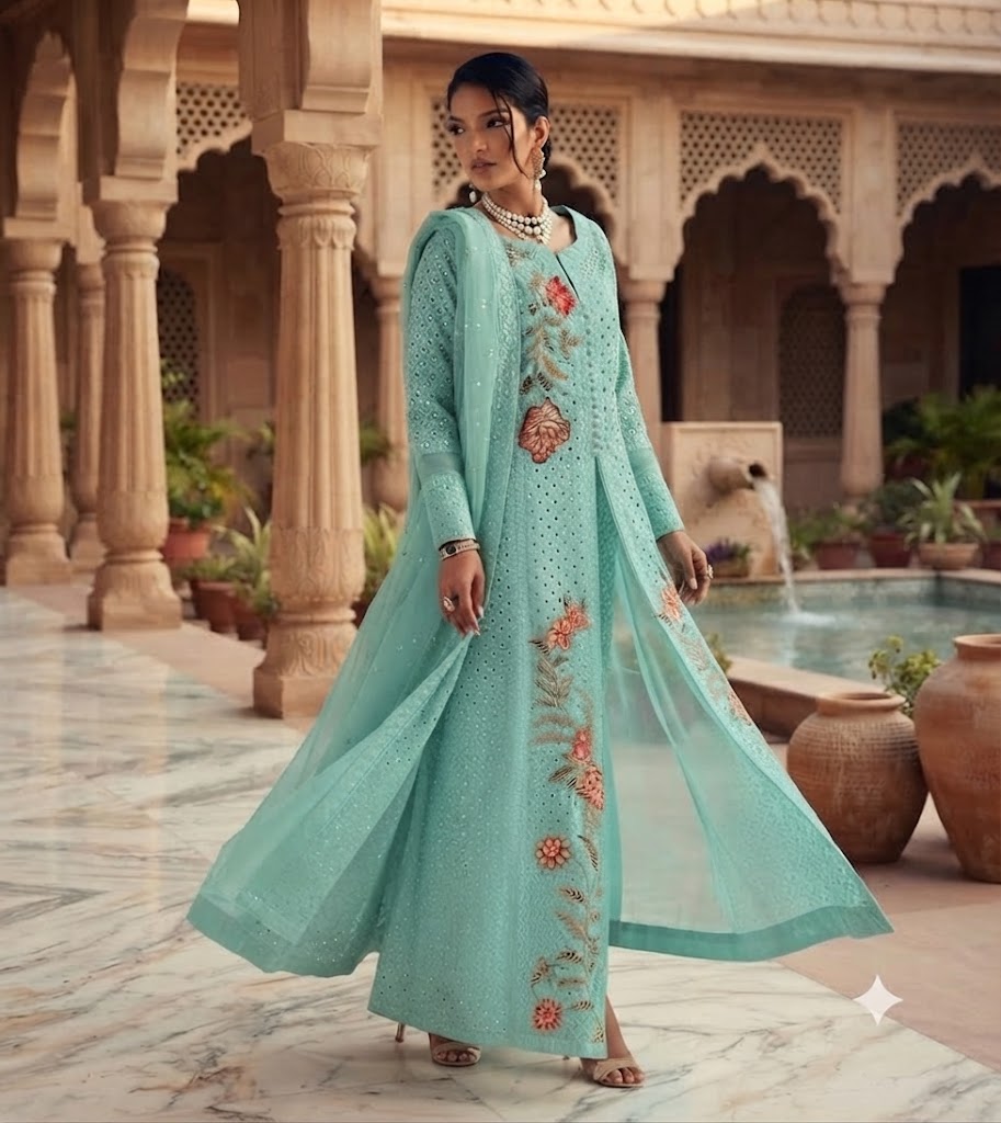 Embroidered Luxury Lawn Suit CT-916