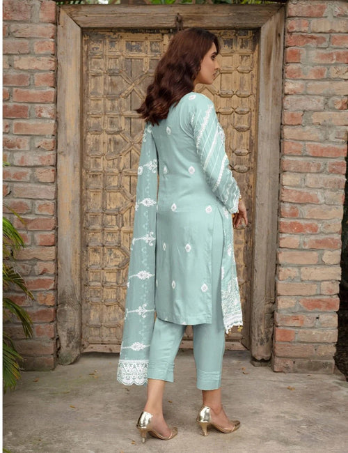 Embroidered Luxury Lawn Suit CT-536
