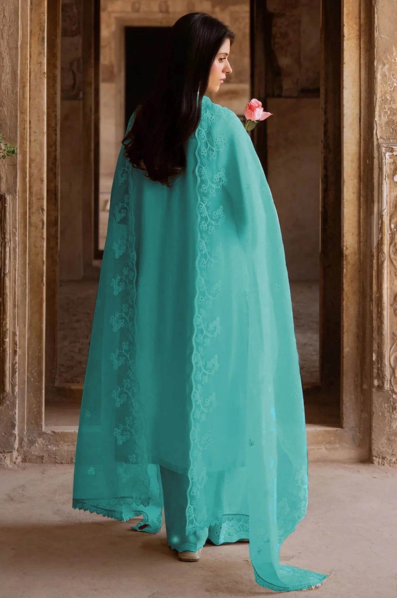 Embroidered Luxury Lawn Suit CT-777