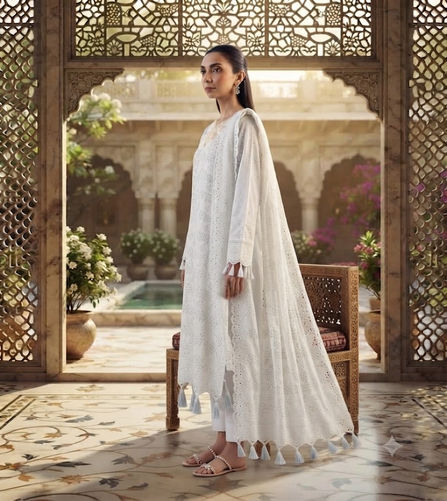 Embroidered Luxury Lawn Suit CT-817