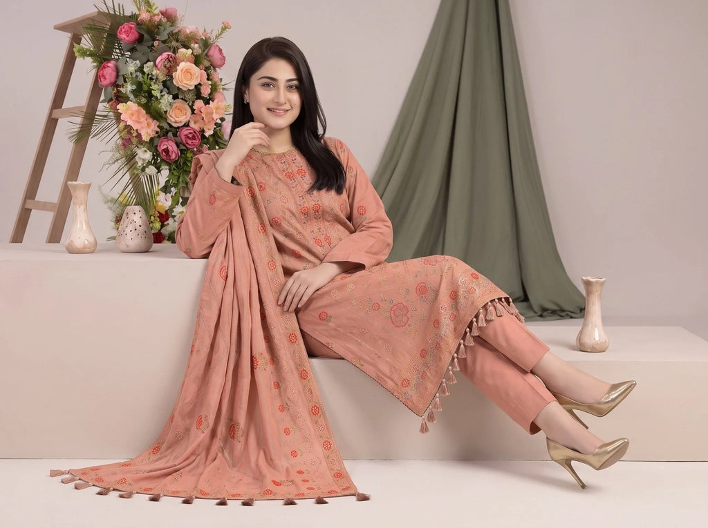 Embroidered Luxury Lawn Suit CT-947