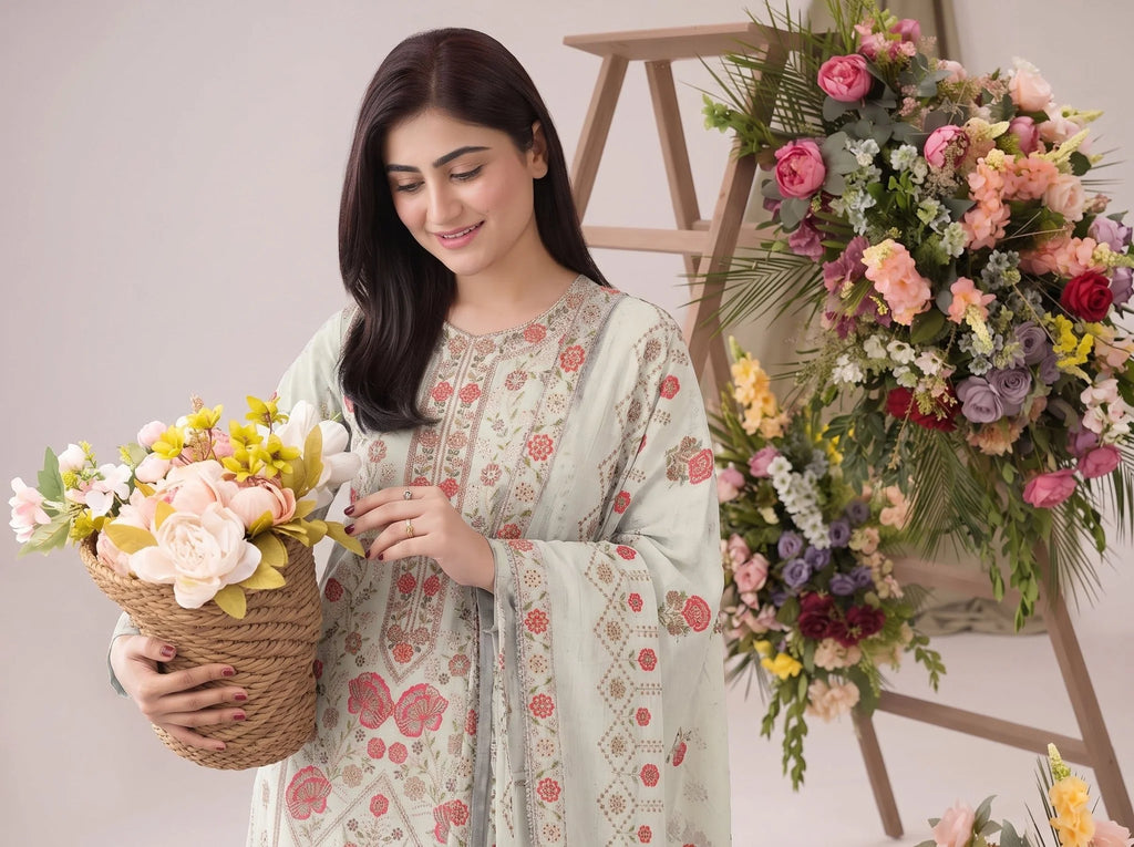 Embroidered Luxury Lawn Suit CT-947