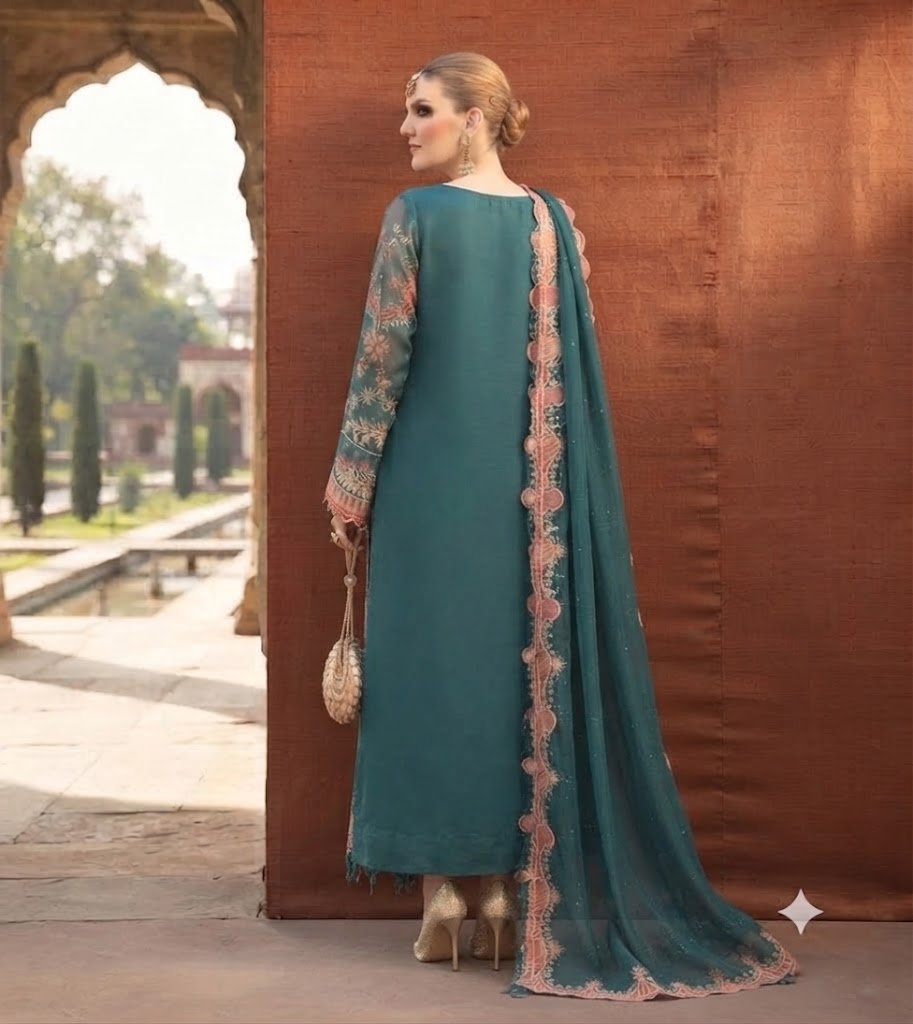Embroidered Luxury Lawn Suit CT-763