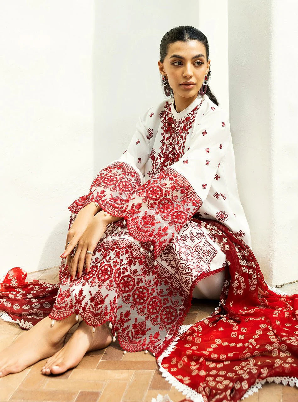 Embroidered Luxury Lawn Suit CT-721