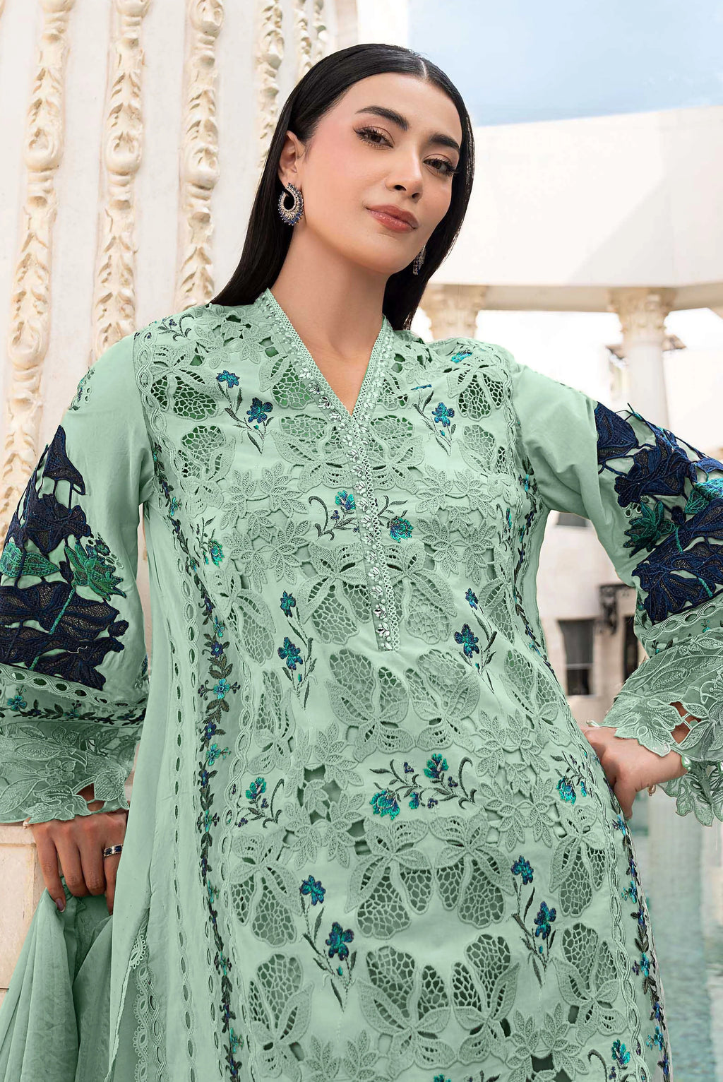 Embroidered Luxury Lawn Suit CT-933