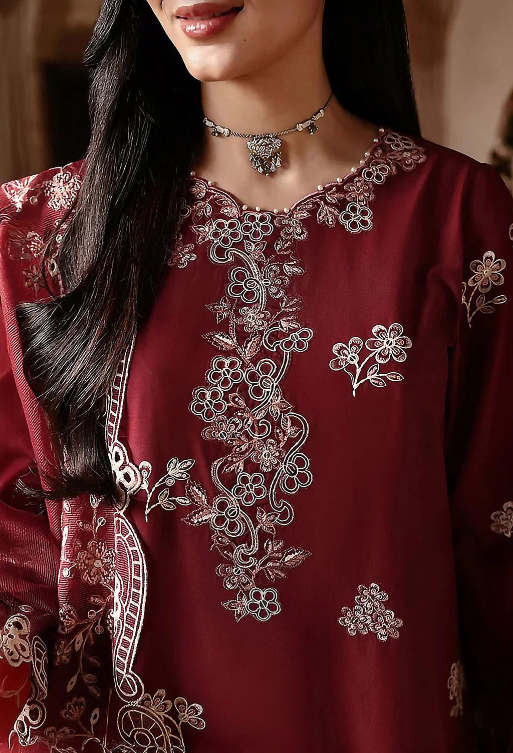 Embroidered Luxury Lawn Suit CT-901