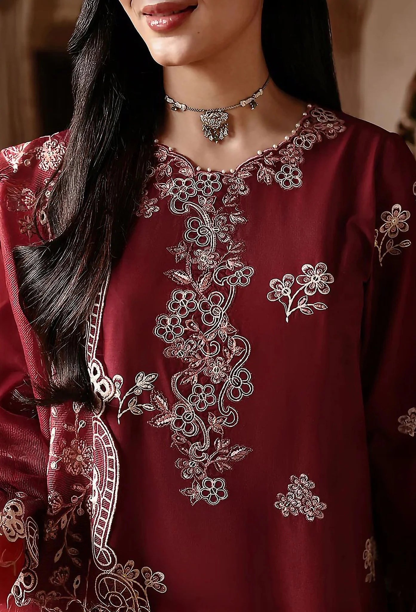 Embroidered Luxury Lawn Suit CT-901