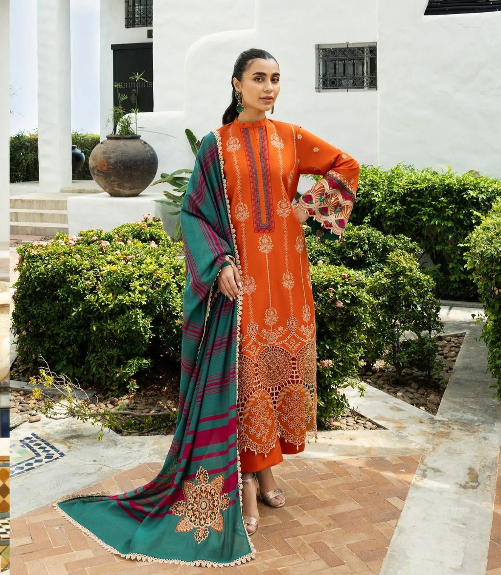 Embroidered Luxury Lawn Suit CT-724