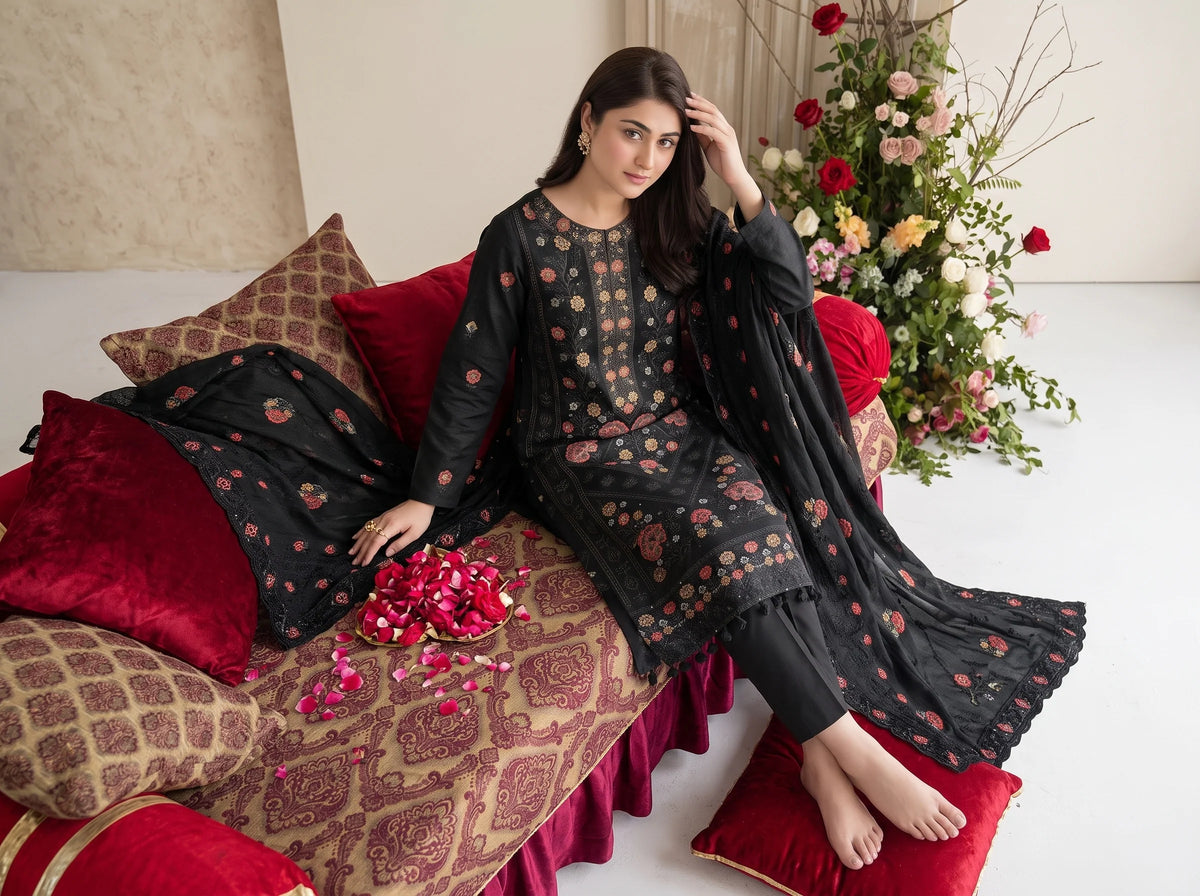 Embroidered Luxury Lawn Suit CT-947