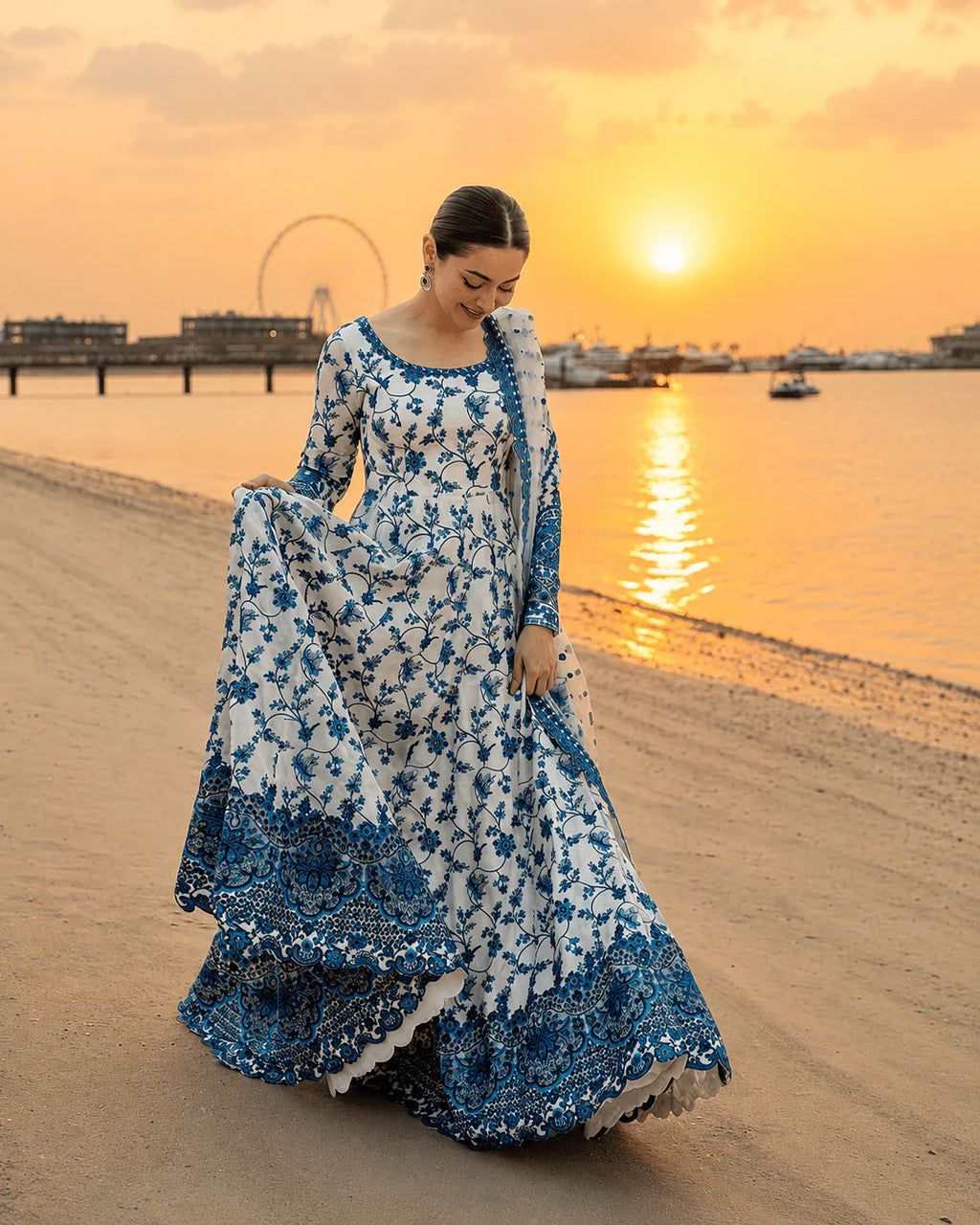 Embroidered Luxury Lawn Suit CT-909