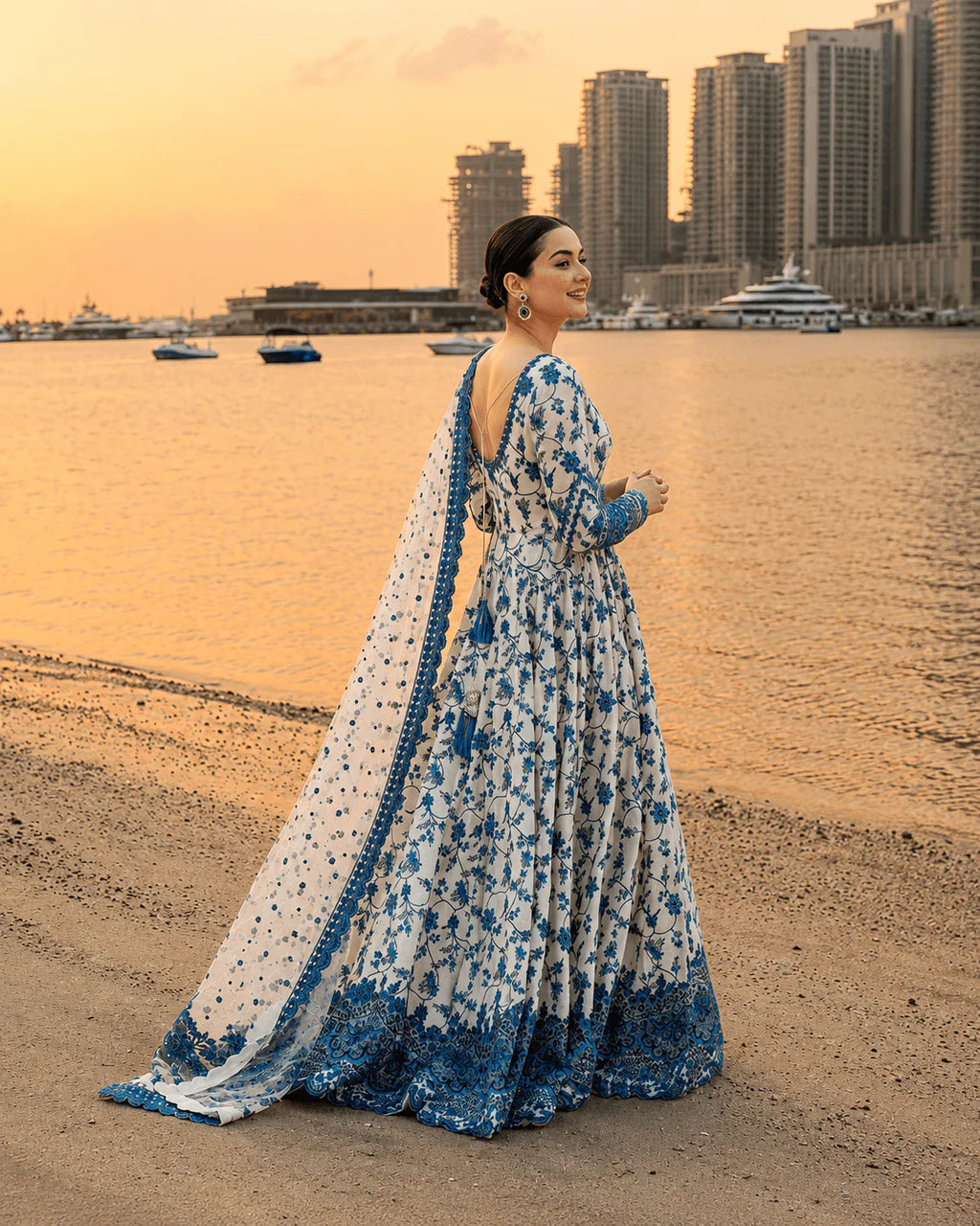Embroidered Luxury Lawn Suit CT-909