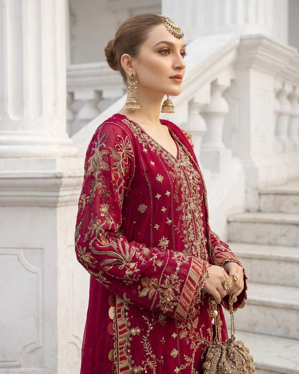Embroidered Luxury  Lawn Suit CT-763