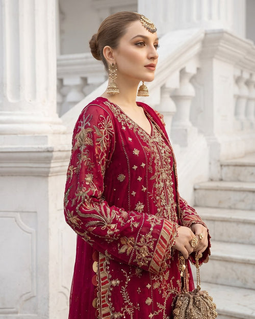 Embroidered Luxury  Lawn Suit CT-763