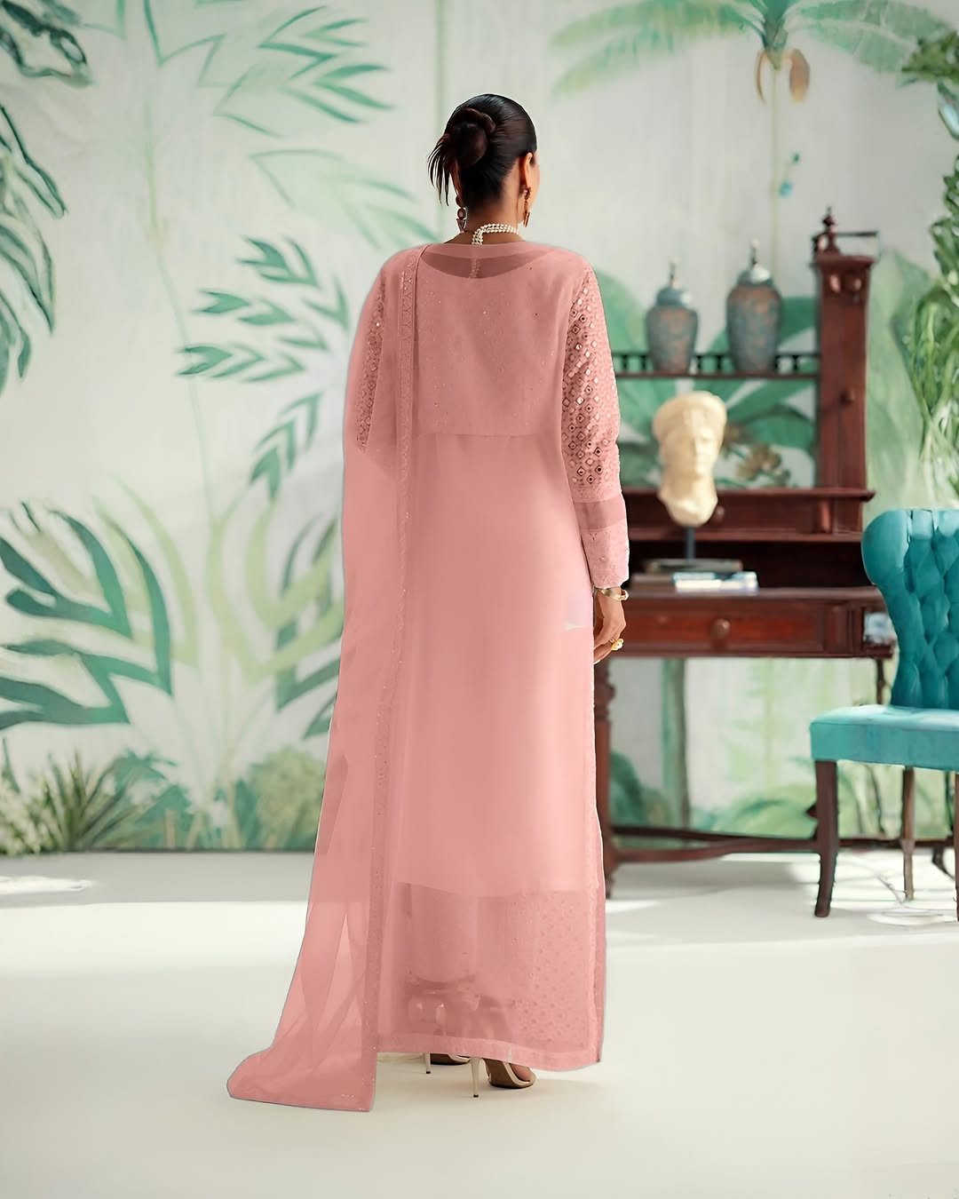 Embroidered Luxury Lawn Suit CT-916