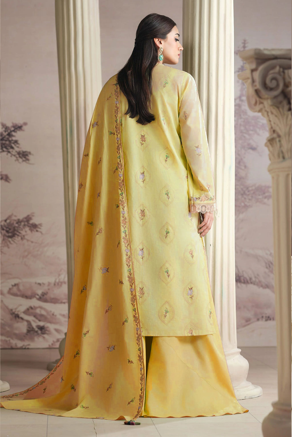 Embroidered Luxury Lawn Suit CT-903