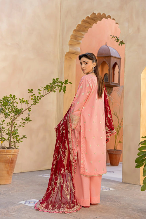 Embroidered Luxury Lawn Suit CT-710