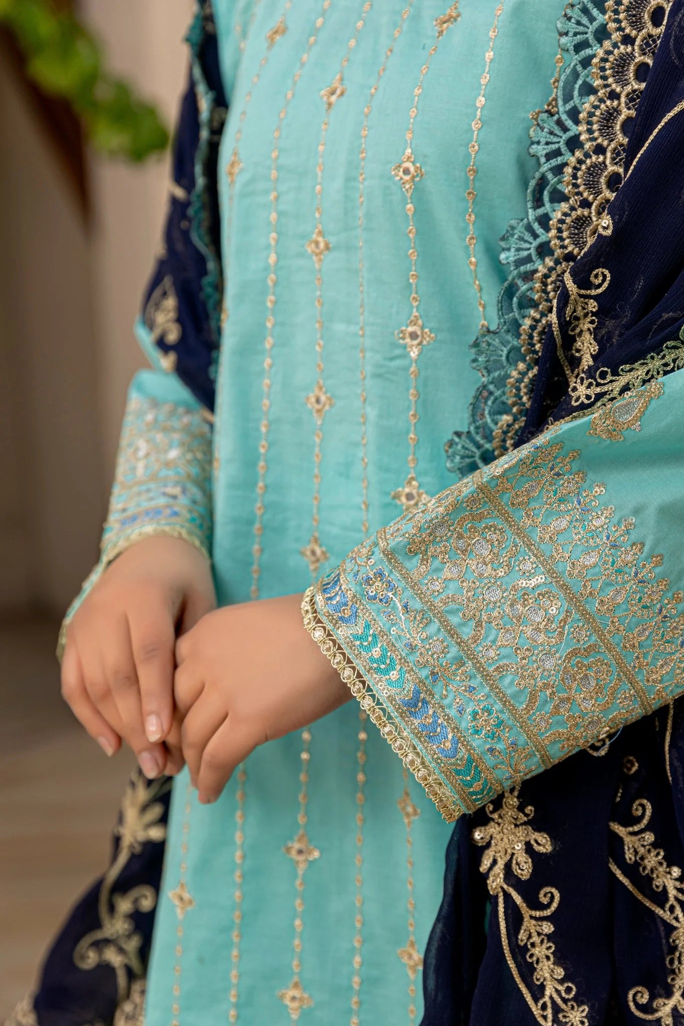 Embroidered Luxury Lawn Suit CT-710