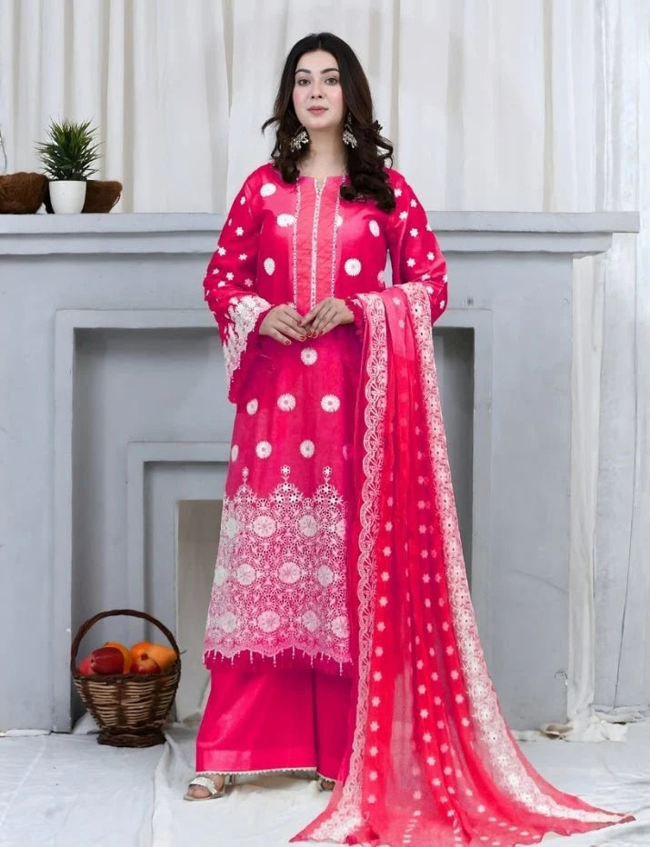 Embroidered Luxury Lawn Suit CT-805