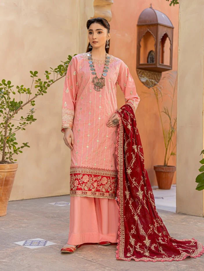 Embroidered Luxury Lawn Suit CT-710