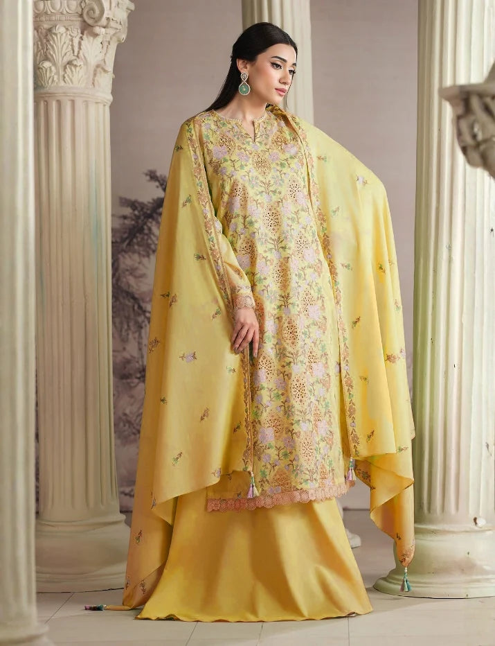 Embroidered Luxury Lawn Suit CT-903
