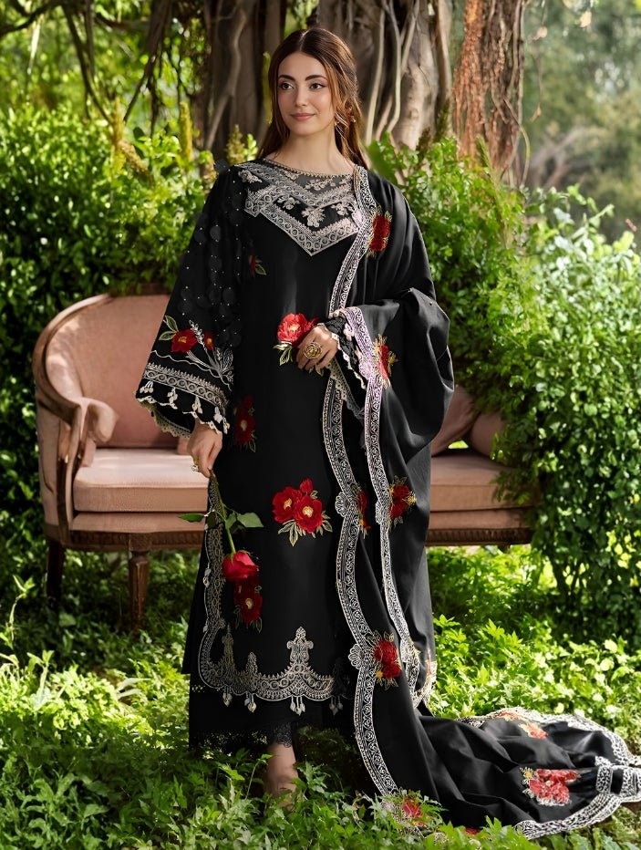 Embroidered Luxury Lawn Suit CT-759