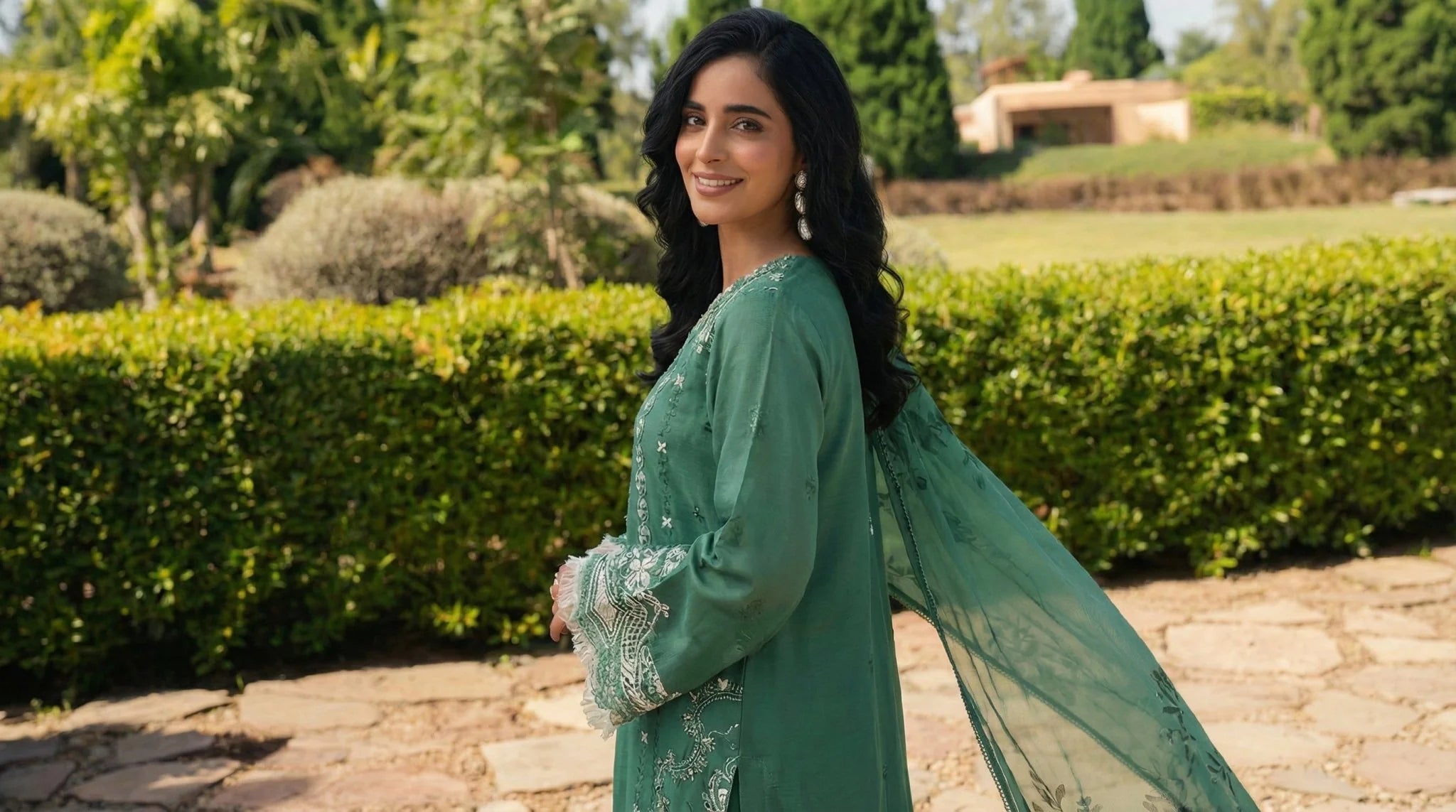Embroidered Luxury Lawn Suit CT-769